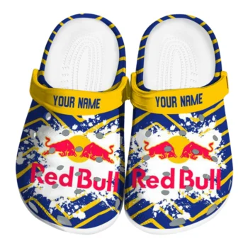 custom red bull burst strokes blue yellow clogs best selling hey clogs
