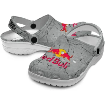 custom red bull stone effect gray clogs high quality hey clogs