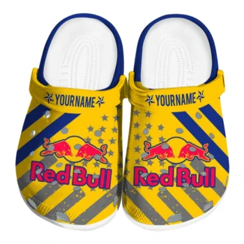 custom red bull stripes yellow blue clogs best selling hey clogs