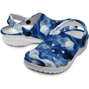 custom red bull wave blue white clogs high quality hey clogs