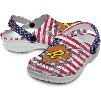 custom reeses american flag red blue clogs high quality hey clogs