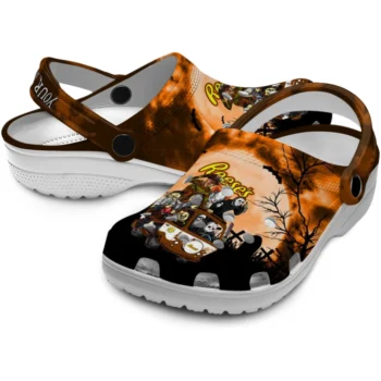 custom reeses monster crew orange black clogs high quality hey clogs