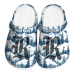 custom rice owls snowy mountains clogs best selling