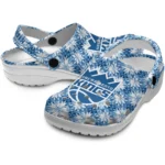 custom sacramento kings snowflake mosaic clogs best selling