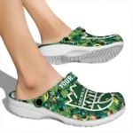 custom sacramento kings tropical leaves clogs best selling