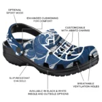 custom sacramento kings wave flow clogs best selling