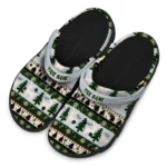 custom san antonio spurs christmas motif clogs best selling