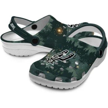 custom san antonio spurs deer nightscape clogs high quality