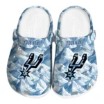 custom san antonio spurs mountain artwork clogs best selling