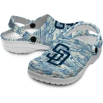 custom san diego padres sea swirls clogs best selling