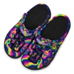custom san diego padres swirling mushrooms clogs best selling