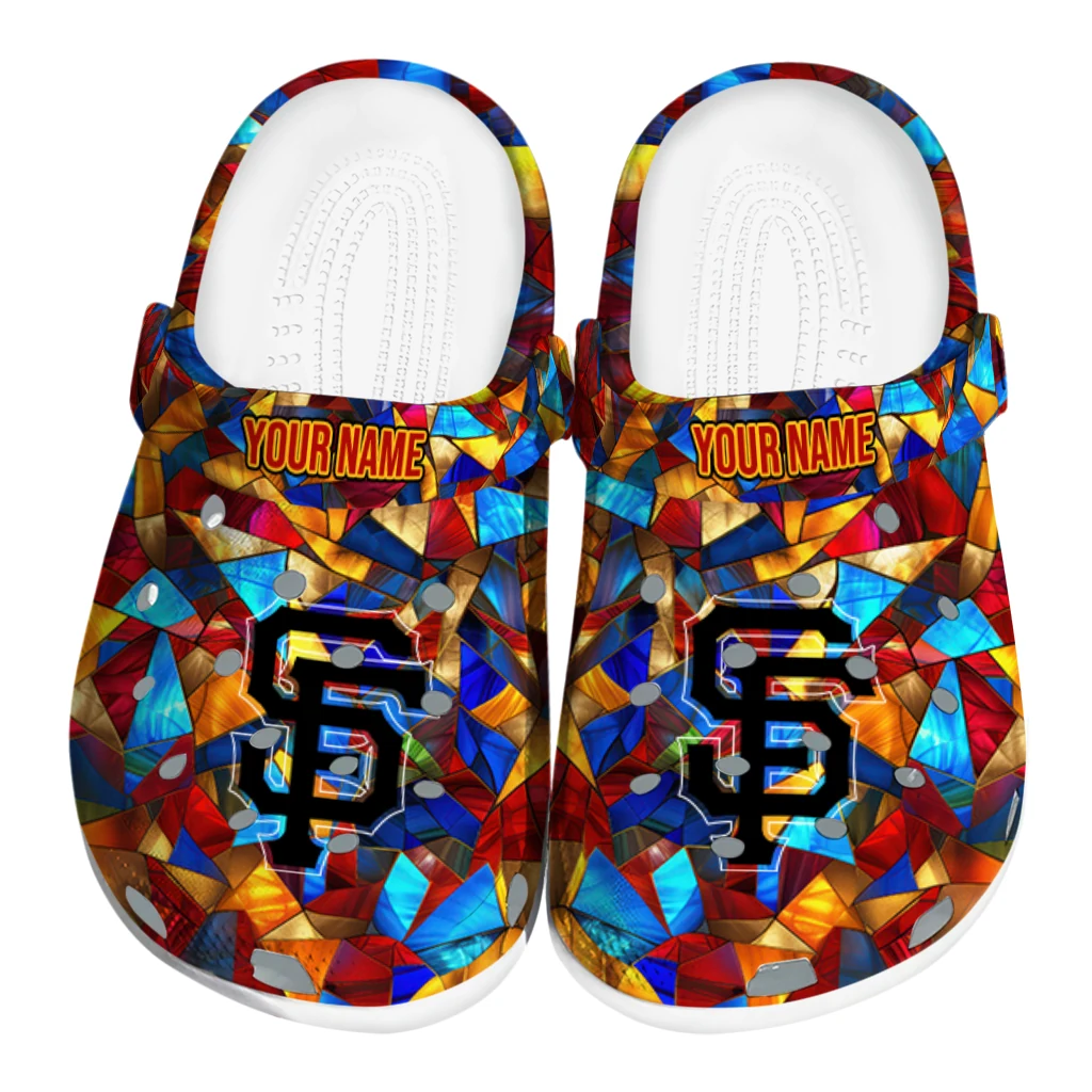 custom san francisco giants prism pieces clogs best selling custom san francisco giants prism pieces clogs best selling