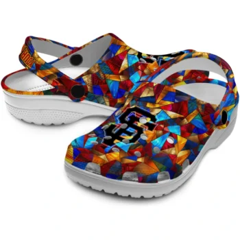 custom san francisco giants prism pieces clogs high quality