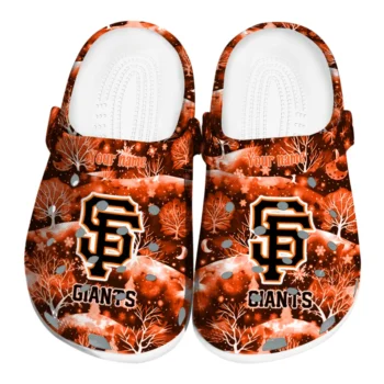custom san francisco giants snowy hills clogs best selling