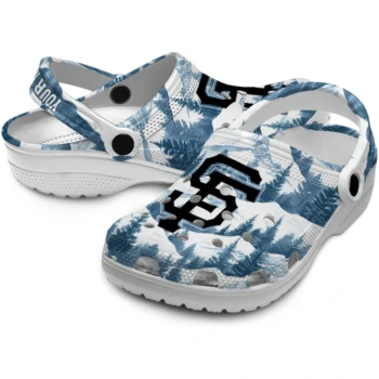 custom san francisco giants snowy mountains clogs high quality