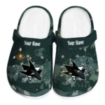 custom san jose sharks deer nightscape clogs best selling