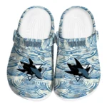custom san jose sharks sea swirls clogs best selling