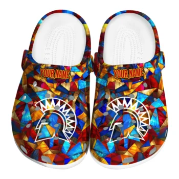 custom san jose state spartans prism pieces clogs best selling