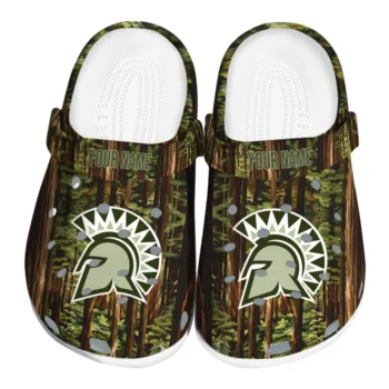 custom san jose state spartans woods forest designs clogs best selling