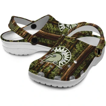 custom san jose state spartans woods forest designs clogs high quality