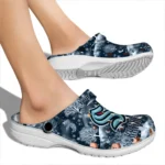 custom seattle kraken snowy hills clogs best selling