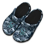custom seattle kraken snowy hills clogs best selling