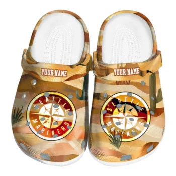 custom seattle mariners desert layers clogs best selling