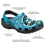 custom seattle mariners tropical fish ocean clogs best selling