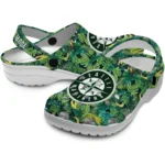 custom seattle mariners tropical leaves clogs best selling