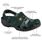 custom seattle seahawks deer nightscape clogs best selling