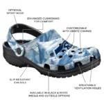 custom seattle seahawks mountain artwork clogs best selling
