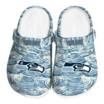 custom seattle seahawks sea swirls clogs best selling