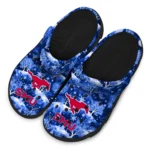 custom smu mustangs snowy hills clogs best selling