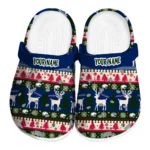 custom south alabama jaguars christmas motif clogs best selling