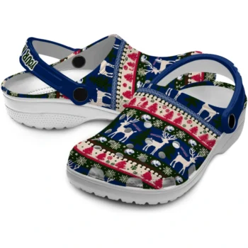 custom south alabama jaguars christmas motif clogs high quality