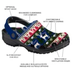 custom south alabama jaguars christmas motif clogs best selling