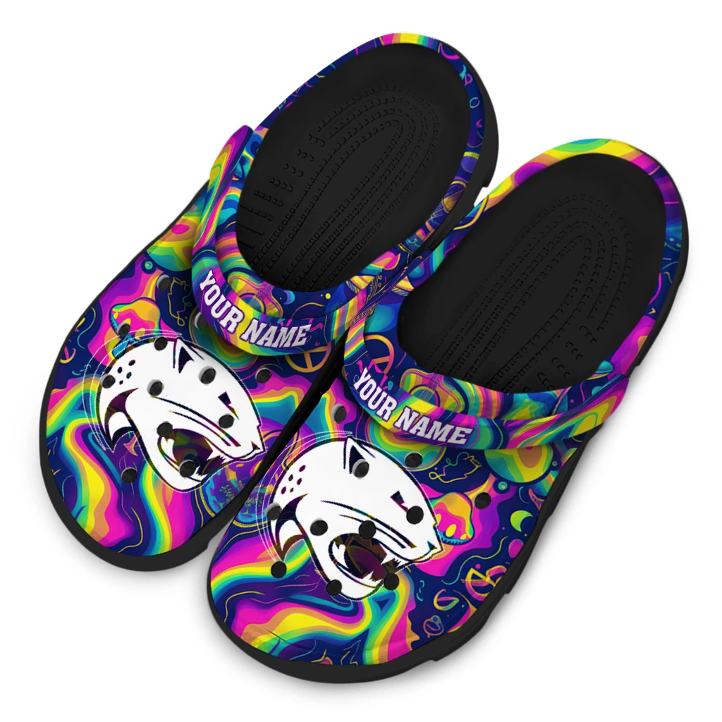 custom south alabama jaguars swirling mushrooms clogs latest model custom south alabama jaguars swirling mushrooms clogs latest model