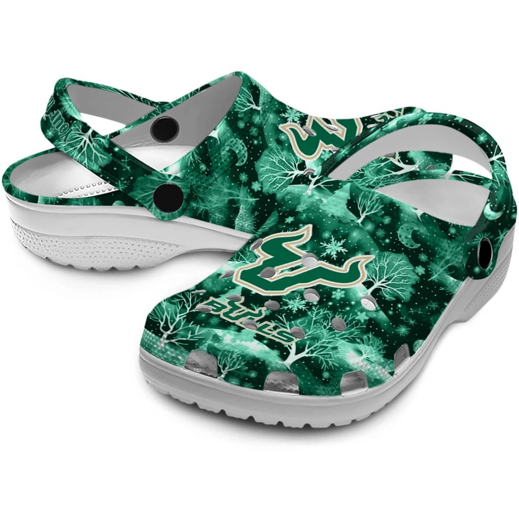 custom south florida bulls snowy hills clogs high quality custom south florida bulls snowy hills clogs high quality