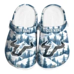custom south florida bulls snowy mountains clogs best selling