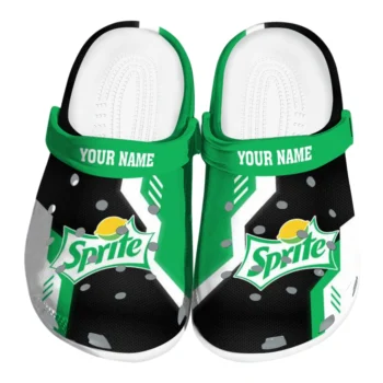 custom sprite logo black green clogs best selling hey clogs