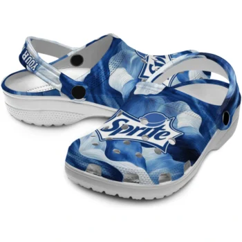 custom sprite swirls blue white clogs high quality hey clogs