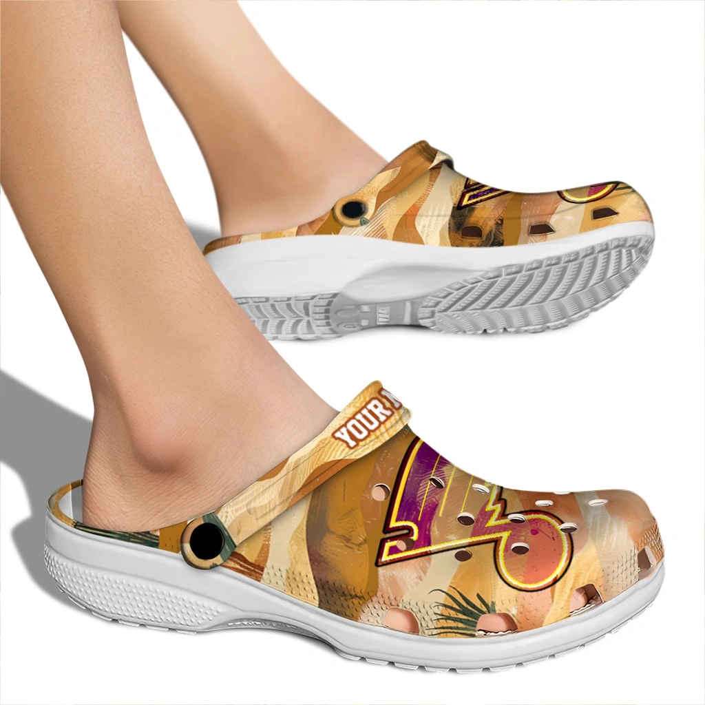 custom st louis blues desert layers clogs fashion forward custom st louis blues desert layers clogs fashion forward