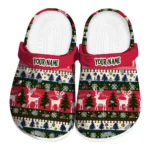custom st louis cardinals christmas motif clogs best selling