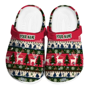 custom st louis cardinals christmas motif clogs best selling