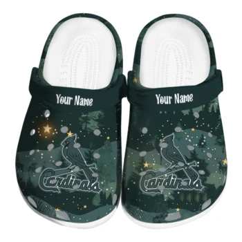 custom st louis cardinals deer nightscape clogs best selling