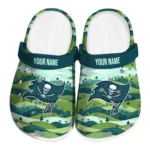 custom tampa bay buccaneers hills illustration clogs best selling