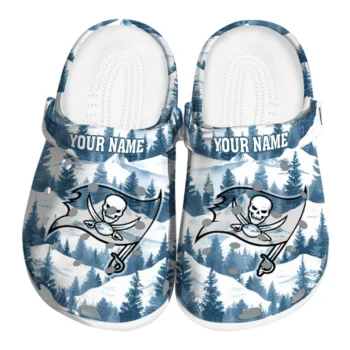 custom tampa bay buccaneers snowy mountains clogs best selling