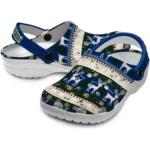 custom tampa bay lightning christmas motif clogs best selling