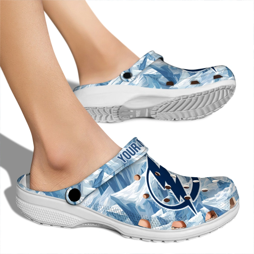 custom tampa bay lightning mountain artwork clogs fashion forward custom tampa bay lightning mountain artwork clogs fashion forward