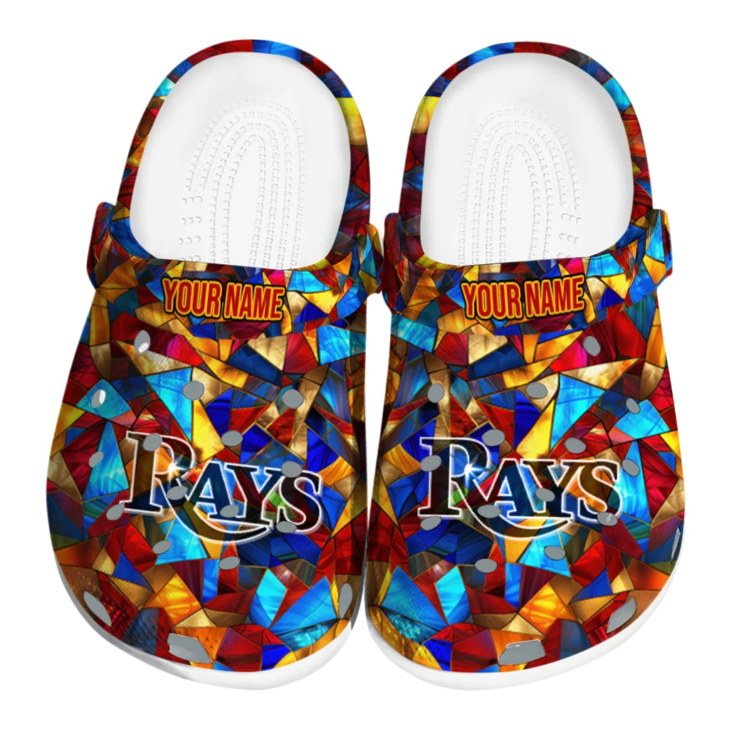 custom tampa bay rays prism pieces clogs best selling custom tampa bay rays prism pieces clogs best selling